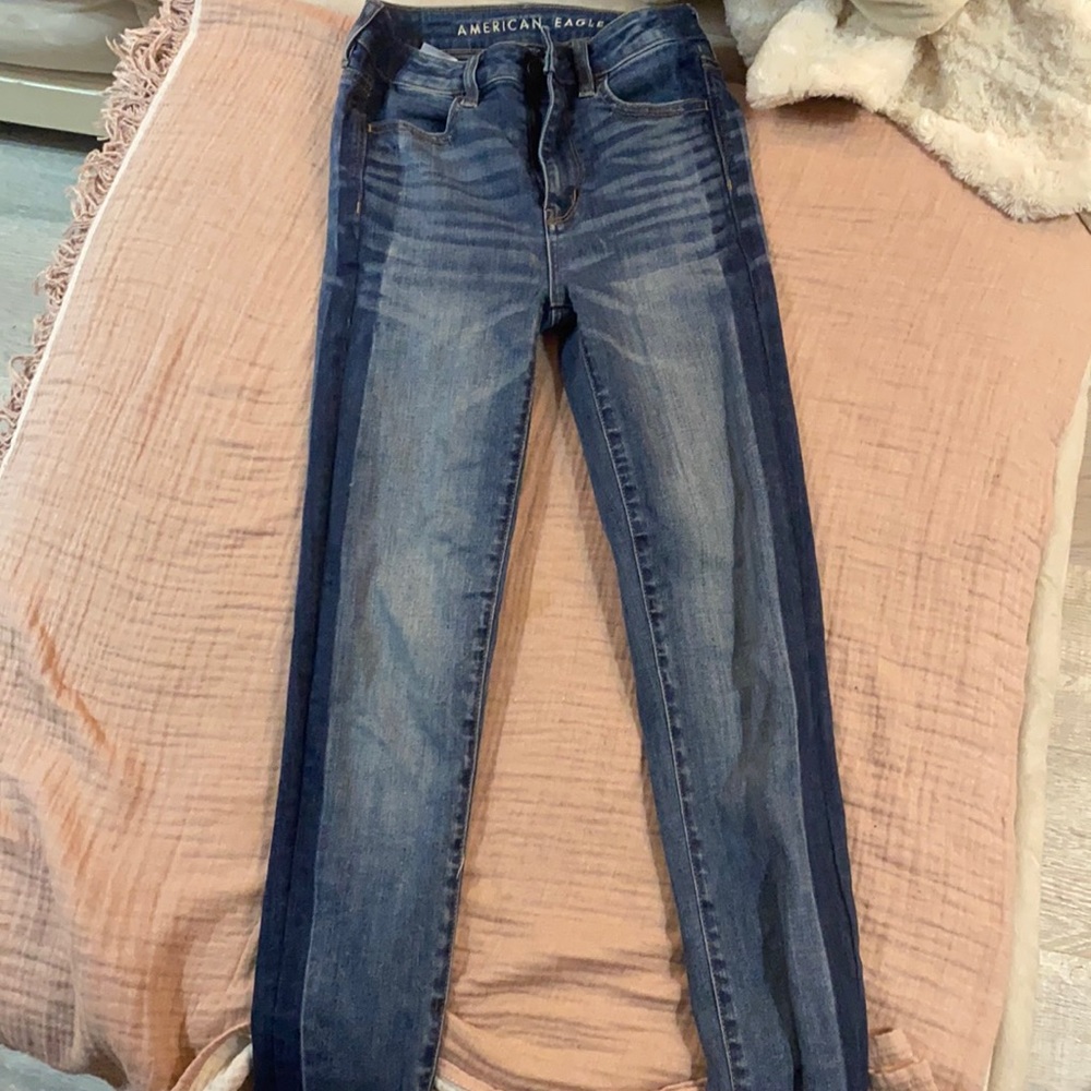 American eagle high waisted jeans